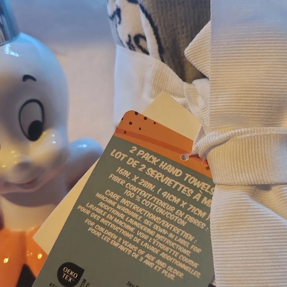 Casper The Friendly Ghost, Halloween 90's Character Spooky Friendly Bathroom Set